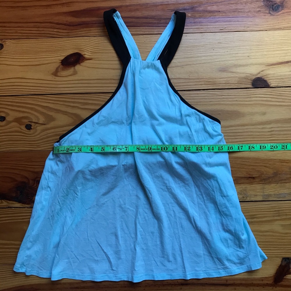Victoria’s Secret Teal Built-in Bra Tank Top EUC S - Picture 5 of 13